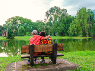 Enjoy the view at Taiping Lake Gardens